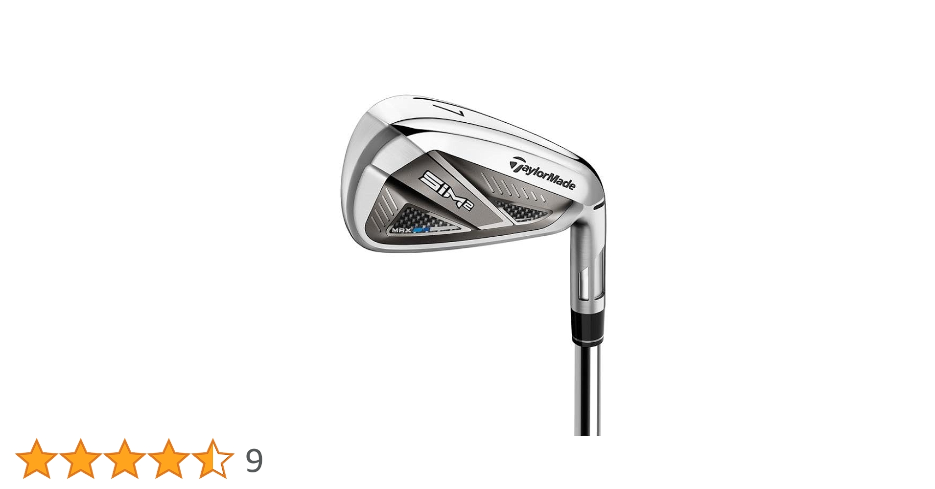 TaylorMade - 本日限定値下げ　SIM2 MAX アイアンセットKBS MAX S スチール SIM 右用 テーラーメイド 2021年 SIM2 MAX アイアンセット 7本